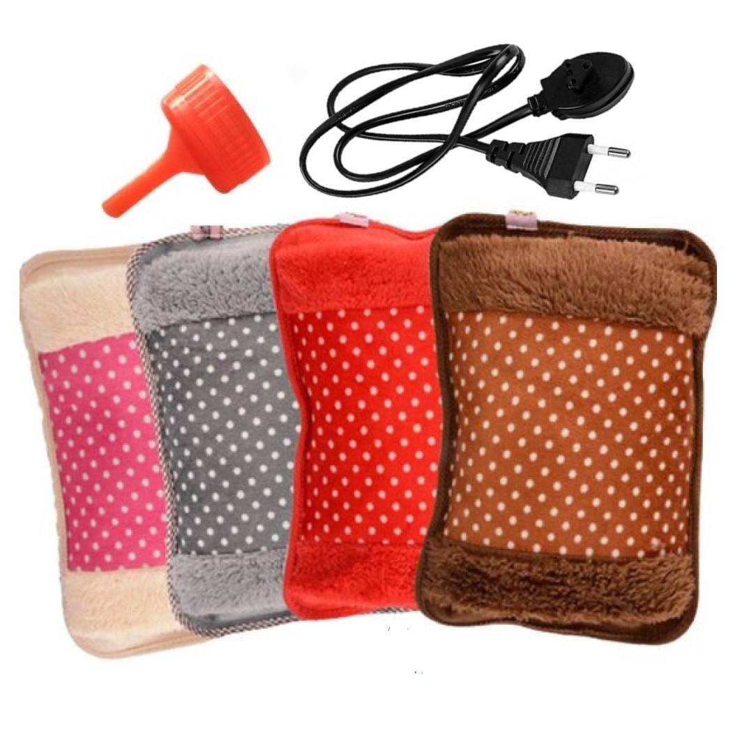 Electric Hot Water Bag With Hand Pocket - Hot Water Bag