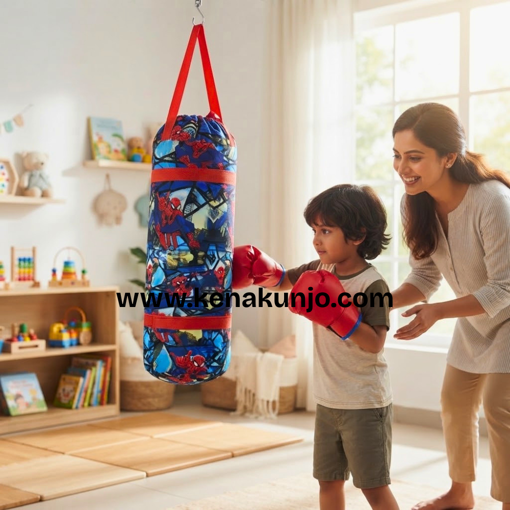 কিডস্ পান্চিং টয় ১ জোড়া গ্লোভস সহ